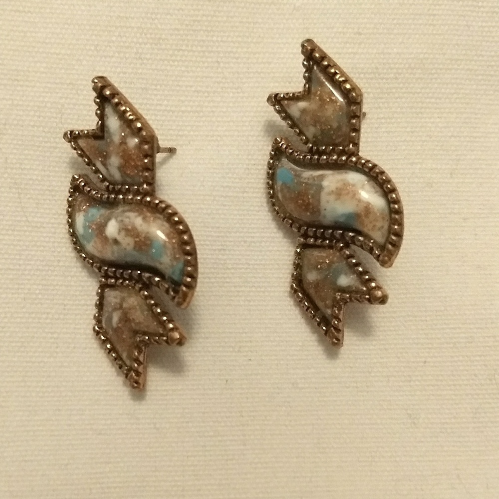 Vintage Southwest style post earrings